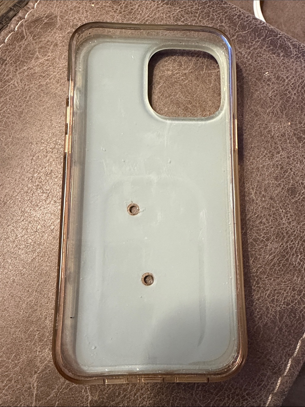 Loopy Case Silver Glitter Phone Case with Sparkle Finish - Picture 2 of 2